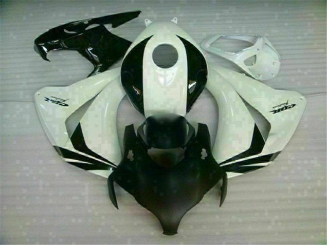 Blanco Negro Carenado Moto & Plástico CBR 1000 RR 08-11 Blanco Negro Carenado Moto & Plástico CBR 1000 RR 08-11