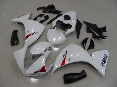 Blanco Negro Carenado Moto R1 09-11