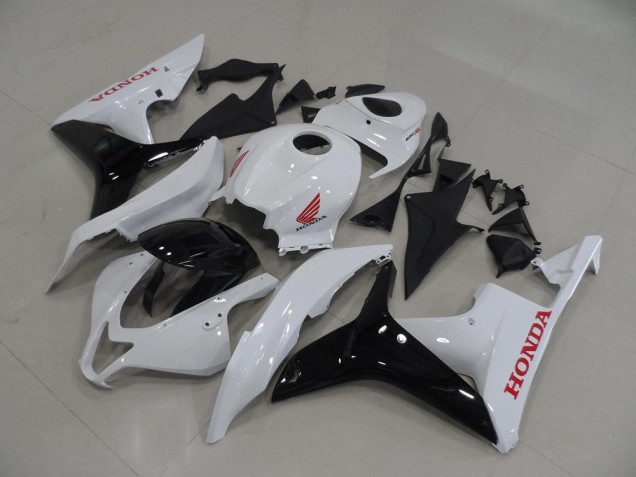 Blanco Negro Carenado & Plástico Moto CBR 600 RR 07-08