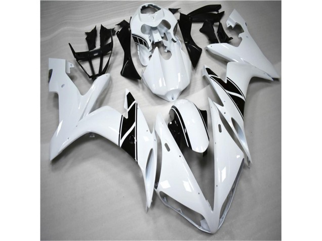 Blanco Negro Carenado & Plástico Moto R1 04-06 Blanco Negro Carenado & Plástico Moto R1 04-06