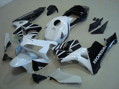Blanco Negro Carenados Moto CBR 600 RR 03-04