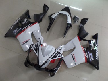 Blanco Negro Carrera Lee Carenado Moto CBR 600 F4i 01-03