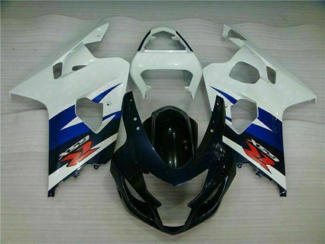 Blanco Negro Inyección Kits Carenado Moto GSXR 600 / 750 K4 04-05 Blanco Negro Inyección Kits Carenado Moto GSXR 600 / 750 K4 04-05
