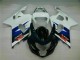 Blanco Negro Inyección Kits Carenado Moto GSXR 600 / 750 K4 04-05 Blanco Negro Inyección Kits Carenado Moto GSXR 600 / 750 K4 04-05