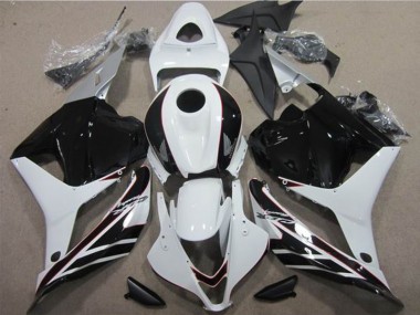 Blanco Negro Kit Completo Carenado Moto CBR 600 RR 09-12