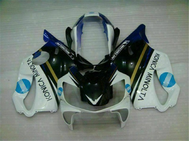 Blanco Negro Kits ABS Carenado Motocicleta CBR 600 F4i 04-07 Blanco Negro Kits ABS Carenado Motocicleta CBR 600 F4i 04-07