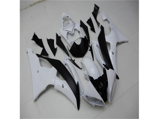 Blanco Negro Kits Carenado Moto R6 08-16 Blanco Negro Kits Carenado Moto R6 08-16