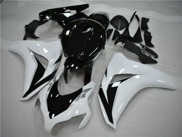Blanco Negro Kits Completo Carenado Moto CBR 1000 RR 08-11 Blanco Negro Kits Completo Carenado Moto CBR 1000 RR 08-11