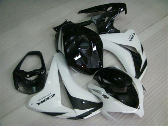 Blanco Negro Kits Completo Carenado Moto CBR 1000 RR 08-11 Blanco Negro Kits Completo Carenado Moto CBR 1000 RR 08-11