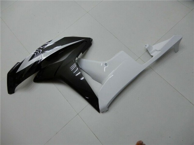 Blanco Negro Kits Completo Carenado Moto CBR 600 RR 07-08 Blanco Negro Kits Completo Carenado Moto CBR 600 RR 07-08