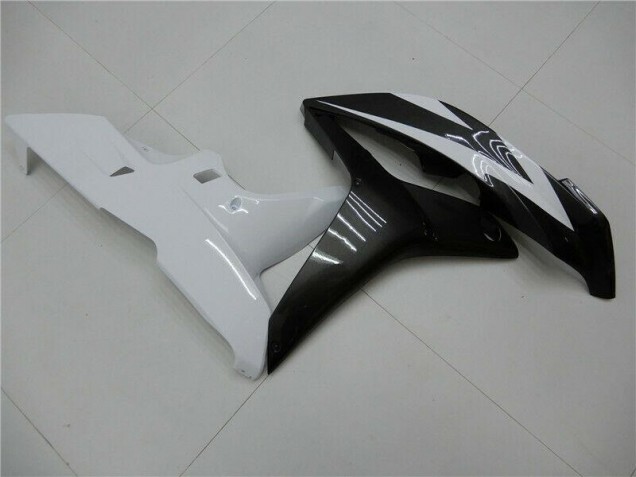 Blanco Negro Kits Completo Carenado Moto CBR 600 RR 07-08 Blanco Negro Kits Completo Carenado Moto CBR 600 RR 07-08