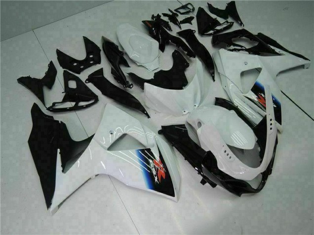 Blanco Negro Moto Plástica GSXR 1000 K9 09-16