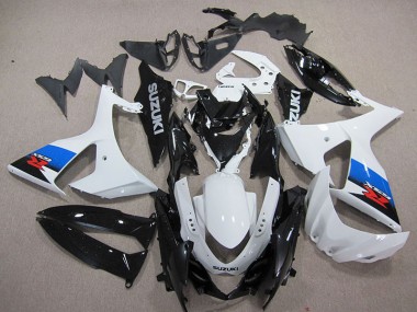 Blanco Negro Moto Plástico GSXR 1000 K9 09-16