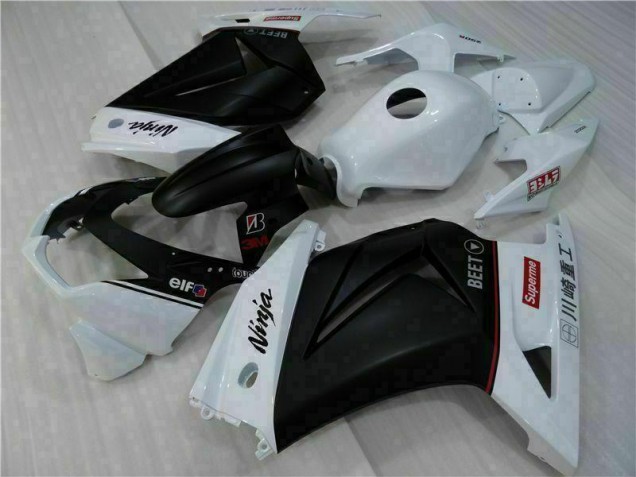 Blanco Negro Ninja Carenado Moto EX250 08-12