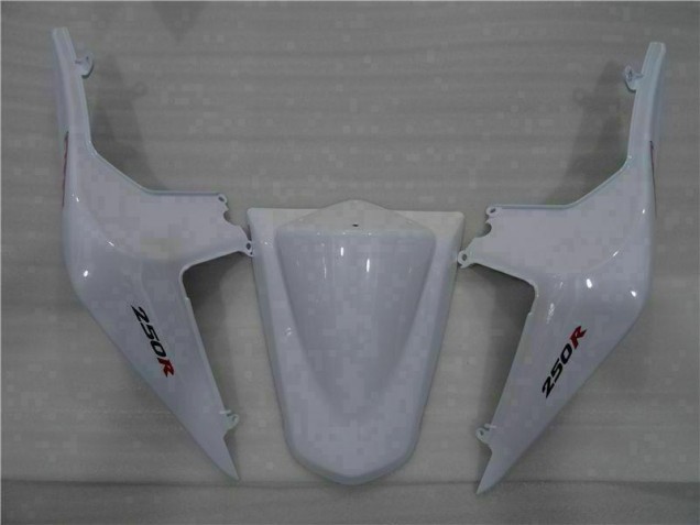 Blanco Negro Ninja Carenado Moto EX250 08-12