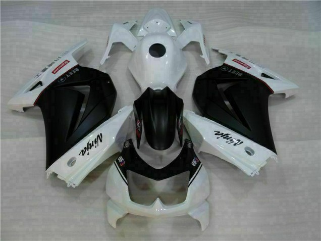 Blanco Negro Ninja Carenado Moto EX250 08-12