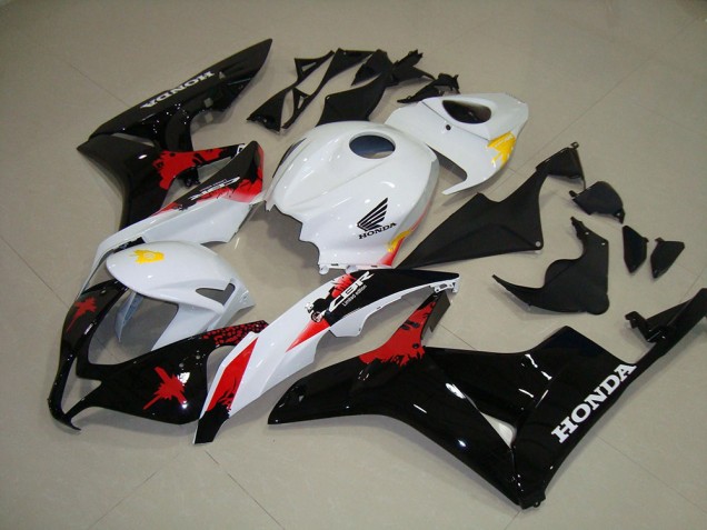 Blanco Negro Rojo ABS Kits Carenado Moto CBR 600 RR 07-08 Blanco Negro Rojo ABS Kits Carenado Moto CBR 600 RR 07-08