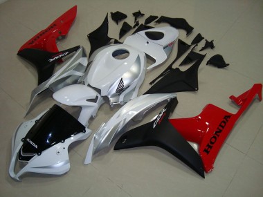 Blanco Negro Rojo ABS Moto Plástica CBR 600 RR 07-08