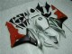 Blanco Negro Rojo ABS Moto Plástico CBR 600 RR 07-08 Blanco Negro Rojo ABS Moto Plástico CBR 600 RR 07-08