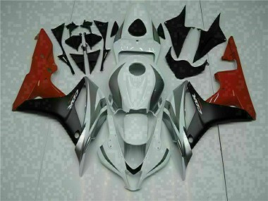 Blanco Negro Rojo ABS Moto Plástico CBR 600 RR 07-08