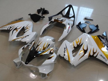 Blanco Oro Llama Carenado Moto VFR 800 02-13
