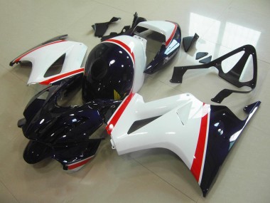 Blanco Oscuro Azul Carenado Moto VFR 800 02-13