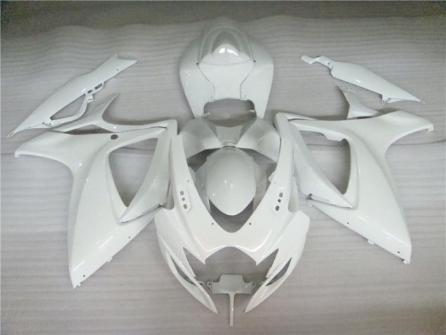 Blanco Perla Carenado Moto GSXR 600 / 750 K6 06-07 Blanco Perla Carenado Moto GSXR 600 / 750 K6 06-07