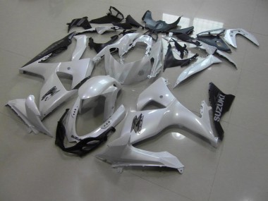 Blanco Perla & Negro Carenado Moto GSXR 1000 K9 09-16
