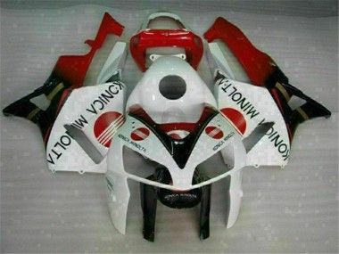 Blanco Plástica Moto CBR 600 RR 05-06
