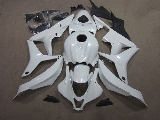 Blanco Plástico Moto CBR 600 RR 07-08 Blanco Plástico Moto CBR 600 RR 07-08