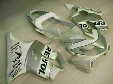 Blanco Plata Carenado Moto CBR 600 F4i 01-03