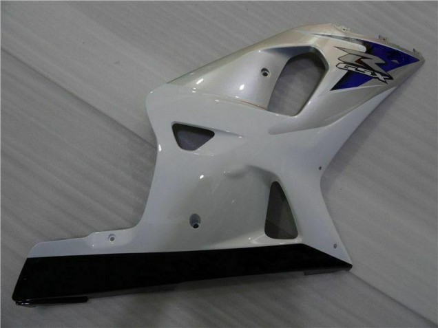 Blanco Plata Carenado Moto GSXR 600 / 750 K1 K2 K3 01-03 Blanco Plata Carenado Moto GSXR 600 / 750 K1 K2 K3 01-03