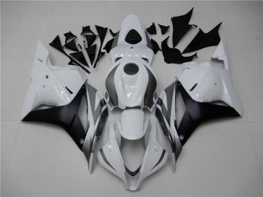 Blanco Plata Negro Carenado Moto CBR 600 RR 09-12