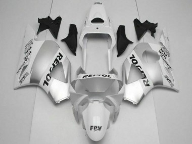 Blanco Plata Negro Repsol Carenado Moto CBR 900 RR 954RR 02-03
