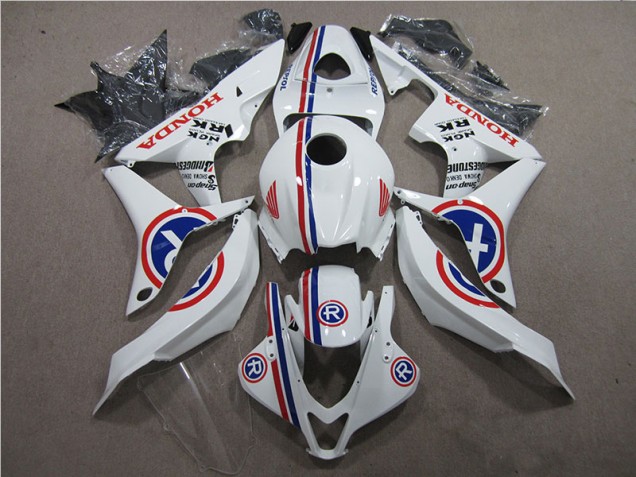 Blanco R Carenado Moto CBR 600 RR 07-08 Blanco R Carenado Moto CBR 600 RR 07-08