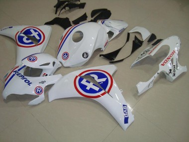 Blanco Repsol Carenado & Plástico Moto CBR 1000 RR 08-11