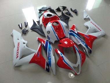 Blanco Rojo Azul HRC Carenado Moto CBR 600 RR 07-08