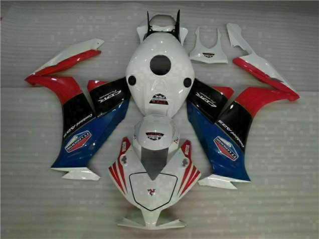 Blanco Rojo Carenado Moto CBR 1000 RR 12-16 Blanco Rojo Carenado Moto CBR 1000 RR 12-16