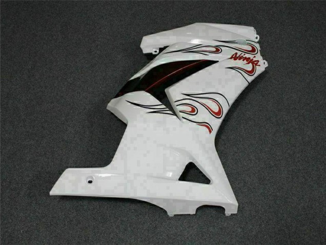 Blanco Rojo Carenado Moto EX250 08-12