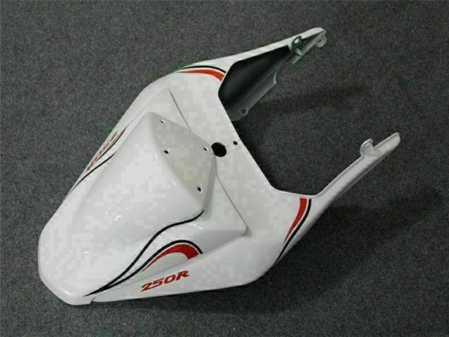 Blanco Rojo Carenado Moto EX250 08-12