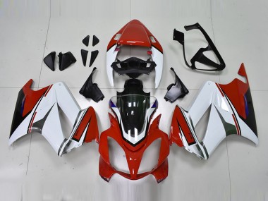 Blanco Rojo Carenado Moto VFR 800 02-13