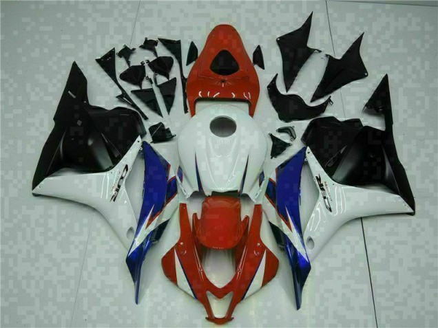Blanco Rojo Negro Azul Carenado Moto CBR 600 RR 09-12