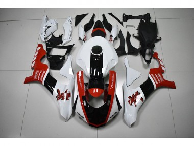 Blanco Rojo Negro Carenado Moto R1 15-19
