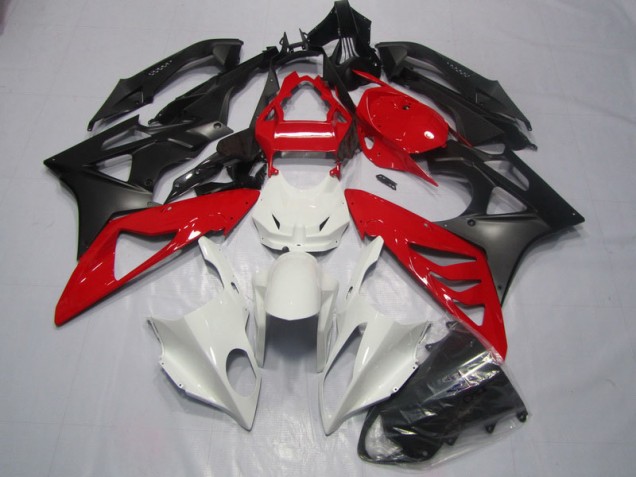 Blanco Rojo Negro Carenado Moto S1000RR 09-14 Blanco Rojo Negro Carenado Moto S1000RR 09-14