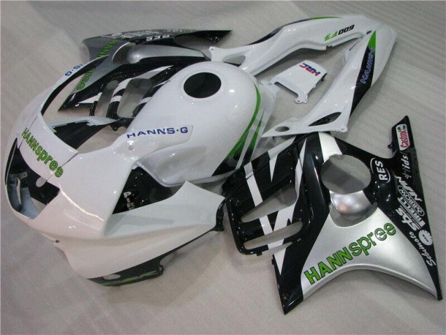 Blanco Verde Hannspree Carenado Moto CBR 600 F3 95-98 Blanco Verde Hannspree Carenado Moto CBR 600 F3 95-98