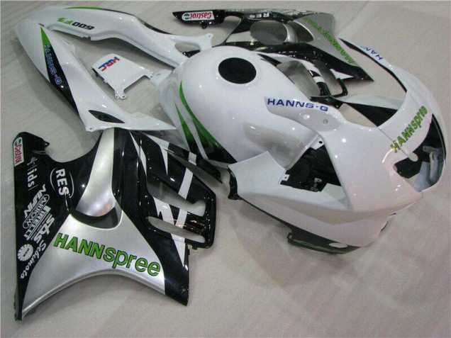Blanco Verde Hannspree Carenado Moto CBR 600 F3 95-98 Blanco Verde Hannspree Carenado Moto CBR 600 F3 95-98