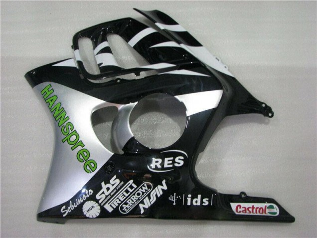 Blanco Verde Hannspree Carenado Moto CBR 600 F3 95-98 Blanco Verde Hannspree Carenado Moto CBR 600 F3 95-98