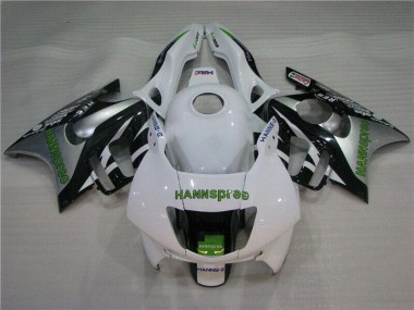 Blanco Verde Hannspree Carenado Moto CBR 600 F3 95-98