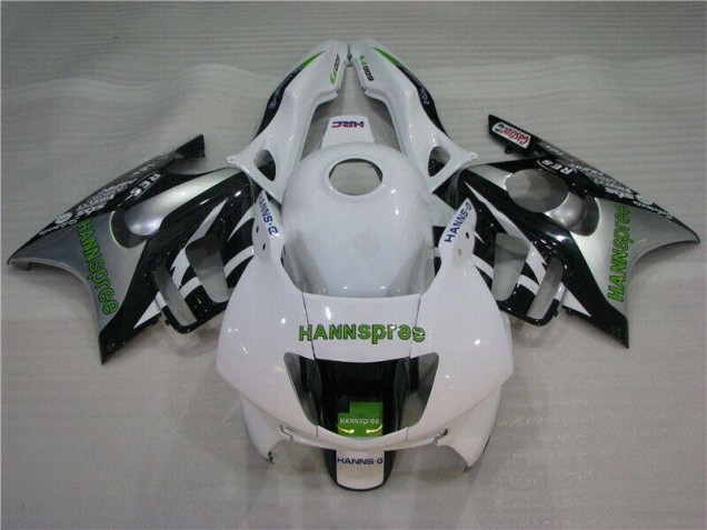 Blanco Verde Hannspree Carenado Moto CBR 600 F3 95-98 Blanco Verde Hannspree Carenado Moto CBR 600 F3 95-98