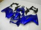 Brillante Azul Carenado Moto EX250 08-12 Brillante Azul Carenado Moto EX250 08-12